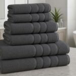 بكج المناشف عالية الجودة ( 6 قطع ) مصنوعة من القطن الناعم