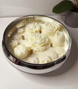 ديكور من الشموع المعطرة