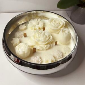 ديكور من الشموع المعطرة